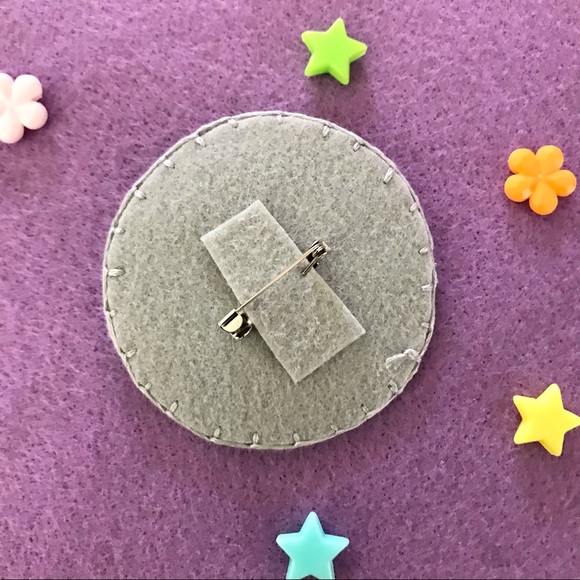 Soot Sprite studio ghibli felt pin brooch patch spirited away - Picture 3 of 3